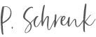 Signatur - Patrycja Schrenk Signatur - Patrycja Schrenk